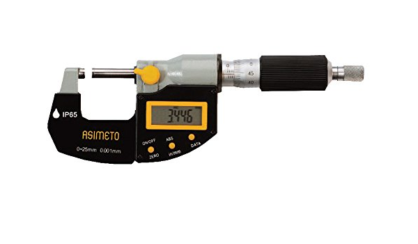 Asimeto 7105025 ip65 digital outside micrometer