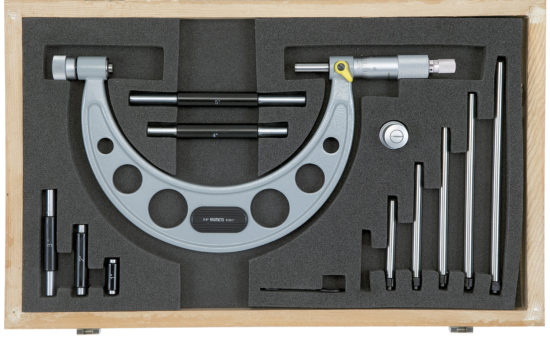 Asimeto-7111061 interchangeable anvil outside micrometer