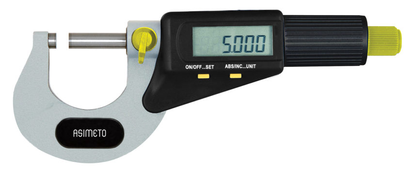 Asimeto 7116011 digital outside micrometer