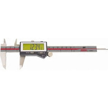 SPI 18-010-9 Digital Caliper 0-6 Inch / 0-150 Mm - IP54 Dust/Water Resistant, Stainless Steel Jaws