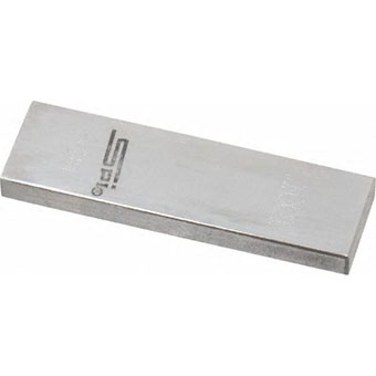 spi 12-642-5 individual rectangular steel gage block grade 0 03266350
