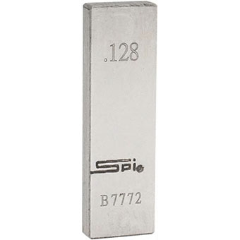 spi 12-678-9 individual rectangular steel gage block grade 0 03266715