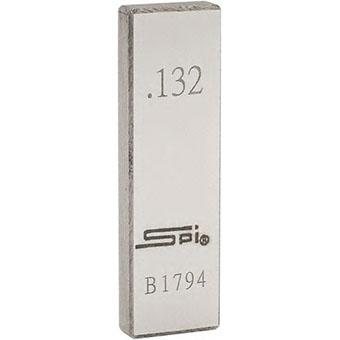 spi 12-682-1 individual rectangular steel gage block grade 0 03266756