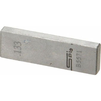 spi 12-683-9 individual rectangular steel gage block grade 0 03266764
