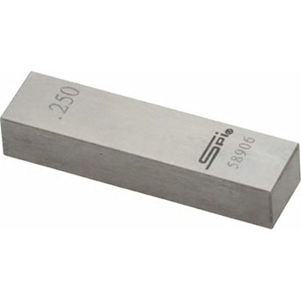 spi 12-702-7 individual rectangular steel gage block grade 0 03266954
