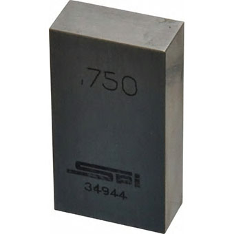 spi 12-712-6 individual rectangular steel gage block grade 0 03267051