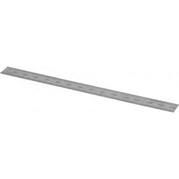 spi 13-864-4 flexible steel rules satin chrome finish inch/metric 69745990