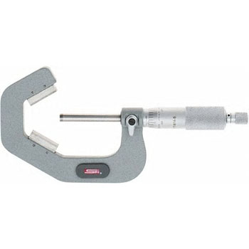 spi 17-814-5 mechanical v-anvil micrometer inch 38171625