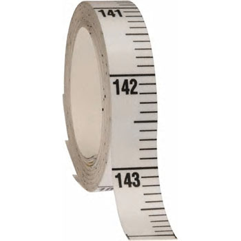 Delta 79-068 6' Right 3/4 English Adhesive-Backed Measuring Tape