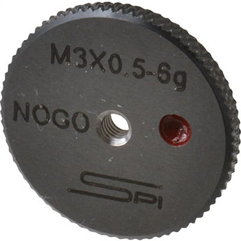 spi 34-466-3 metric thread ring gage no go ring 75890277
