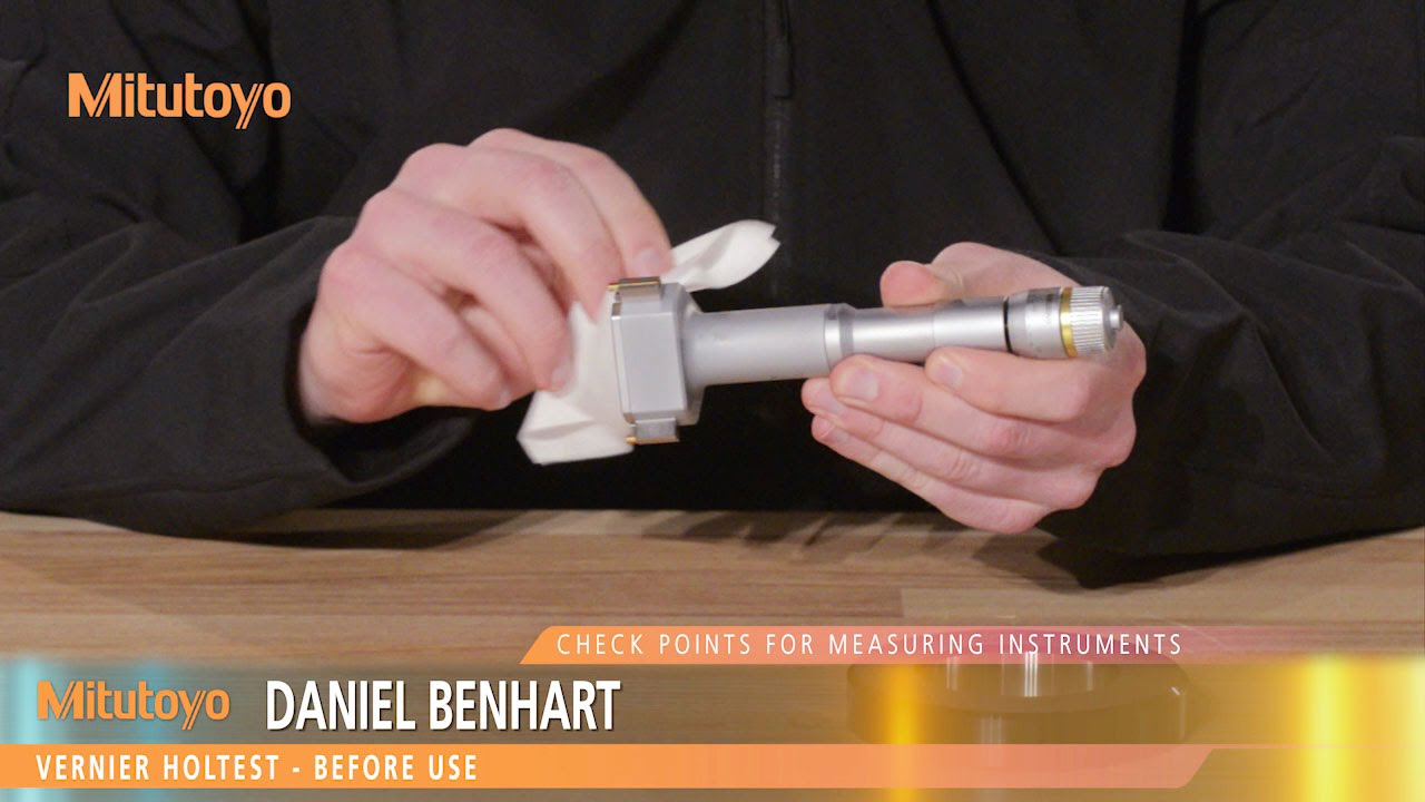 Check Points for Measuring Instruments - Vernier Holtest