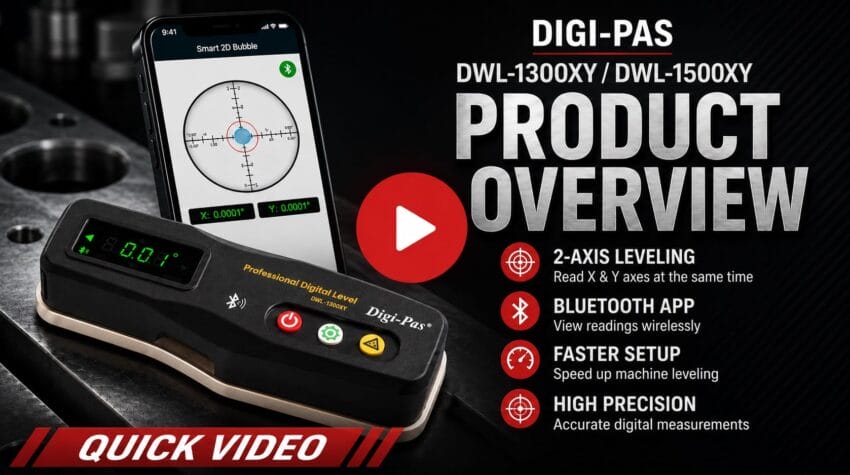 digi-pas machinist level demonstration video