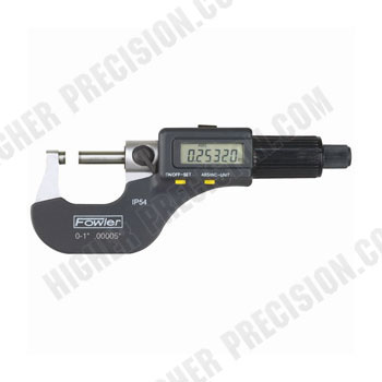 Fowler 54-860-106-1 Electronic Micrometer Set: 0-6″/150mm