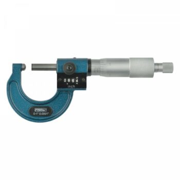 fowler 52-244-201-1 digit counter ball anvil micrometer ball anvil flat spindle 0-1