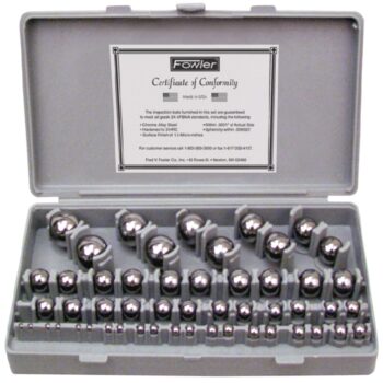 fowler 52-438-766 gage ball set 52 pieces