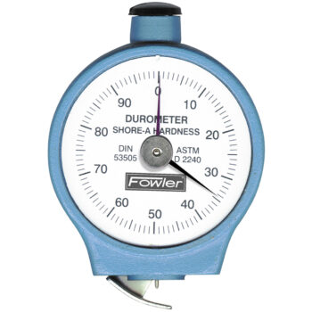 fowler 53-762-101 shore a portable durometer with blunt taper 35 degree tip