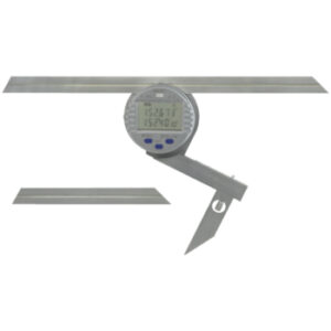fowler 54-440-750 electronic universal protractor with 6" and 12" blades