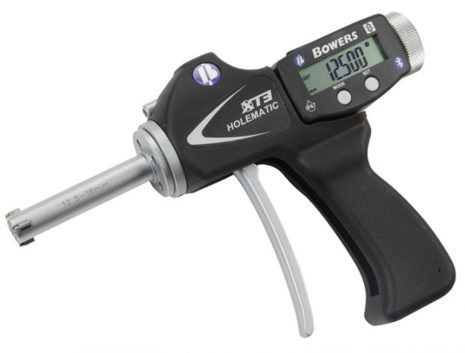 fowler 54-567-712-bt bluetooth xth3 holematic pistol grip 3 point bore gage .500-.625″/12.5-16mm range ip67 protected