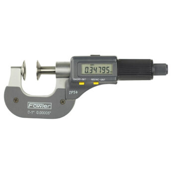fowler 54-860-301 ip54 electronic disc micrometer 0-1