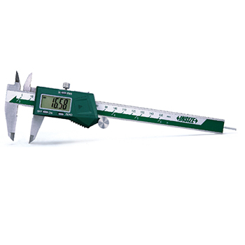 insize 1119-150w electronic caliper with round depth bar