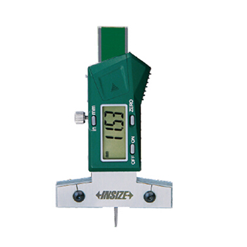 insize 1145-25a digital depth gage for small grooves and holes