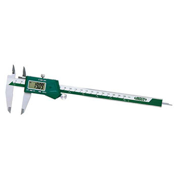 insize 1184-150 metric digital calipers with one direction upper jaw same jaw height