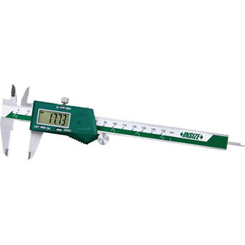 insize 1193-200w digital caliper with ceramic tipped jaws without thumb roller