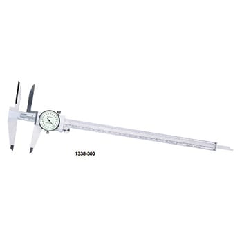 insize 1338-200 dial calipers with long upper jaw