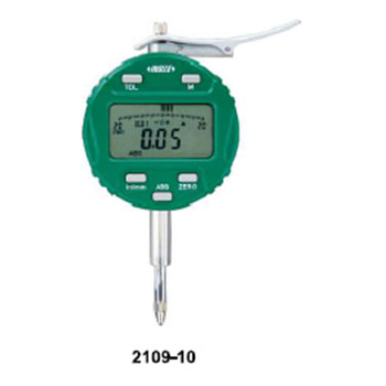 insize 2109-10 metric digital indicator with lifting lever