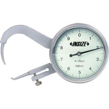 insize 2866-10 metric thickness gage with pointed tips