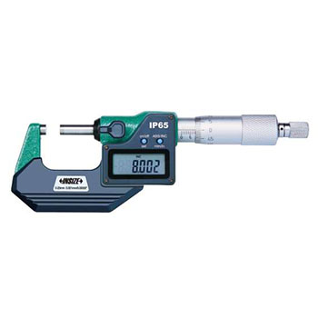 insize 3108-100a metric waterproof digital outside micrometer no data output ratchet stop