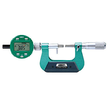 insize 3331-100a metric micrometer with dial indicator