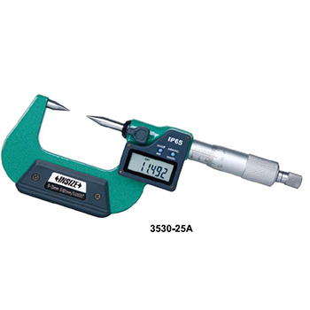 insize 3530-25a metric digital point micrometer