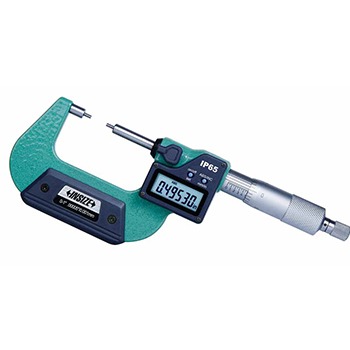 insize 3533-50be electronic spline micrometer