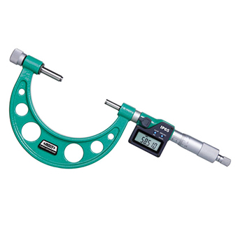 insize 3560-25e electronic spherical anvil tube micrometer