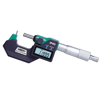 insize 3561-25de electronic cylindrical anvil tube micrometer