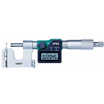 insize 3562-25e electronic interchangeable anvil micrometer