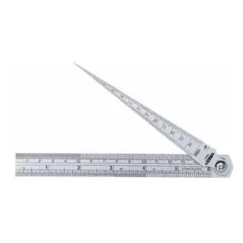 insize 4829-1 taper gage and steel ruler set