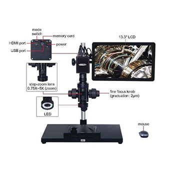 insize 5315-s710 high-definition auto focus measuring microscope