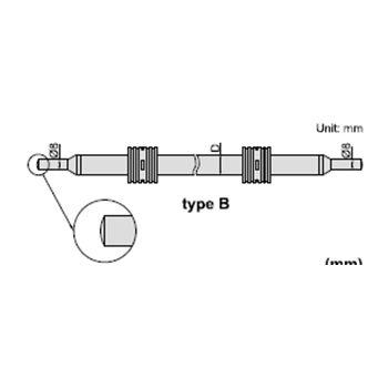 insize 6310-1550 metric micrometer setting standard