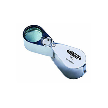 insize 7515-10 folding magnifier with illumination