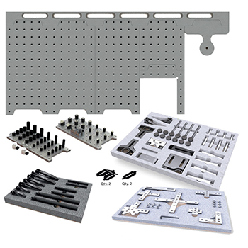 inspection arsenal sys20_dk30tr01 loc-n-load cmm bundle fixture system the works