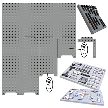 inspection arsenal sys60_dk24tr02 80 piece inch complete kit