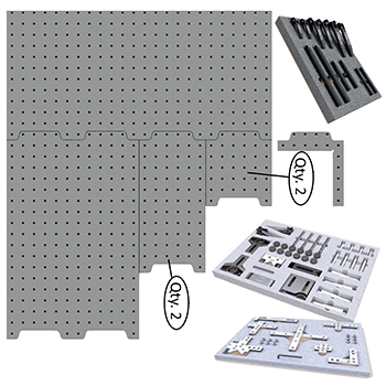 inspection arsenal sys60_dk24tr02 80 piece inch complete kit