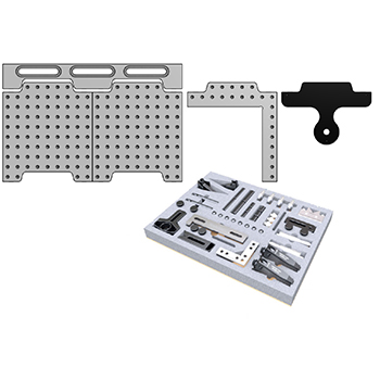 inspection arsenal sysm1_dk360tr03-metric loc-n-load cmm bundle fixture system starter kit