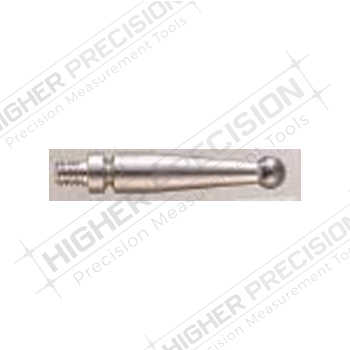 Ball Test Indicator Contact Point 0.59" Cont... Mitutoyo 2mm Ball Diam Carbide 