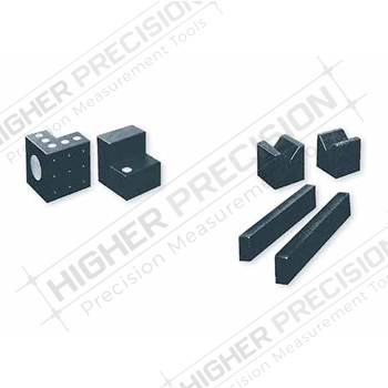 Mitutoyo 517-785 Grade V-5 Granite V-Block Set: 6x6x6″