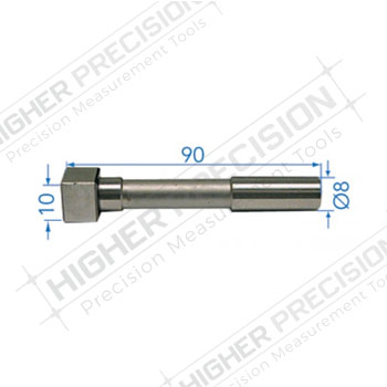 Fowler 54-194-913 10mm Measuring Insert with Parallel Faces