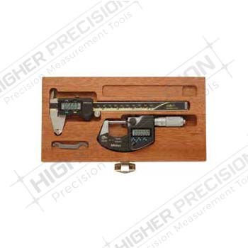 Mitutoyo 64PKA077B 2-Pc Digimatic Tool Kit Measuring Set