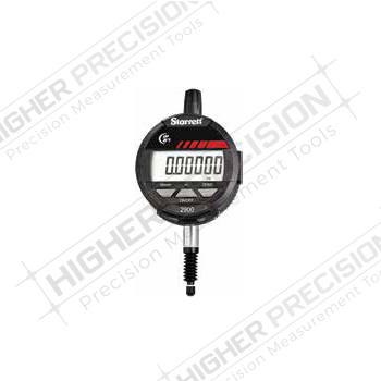 Starrett 2900-1ME Electronic Indicator: 0-.5″/12mm